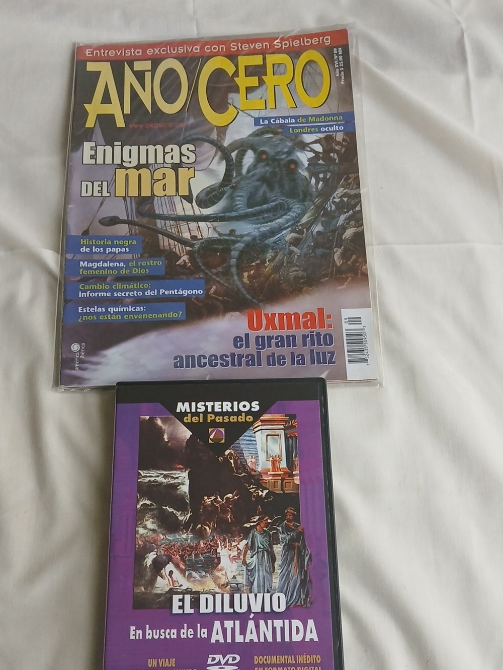 El Diluvio: En Busca de la Atlántida (Purple) - DVD Año Cero Revista